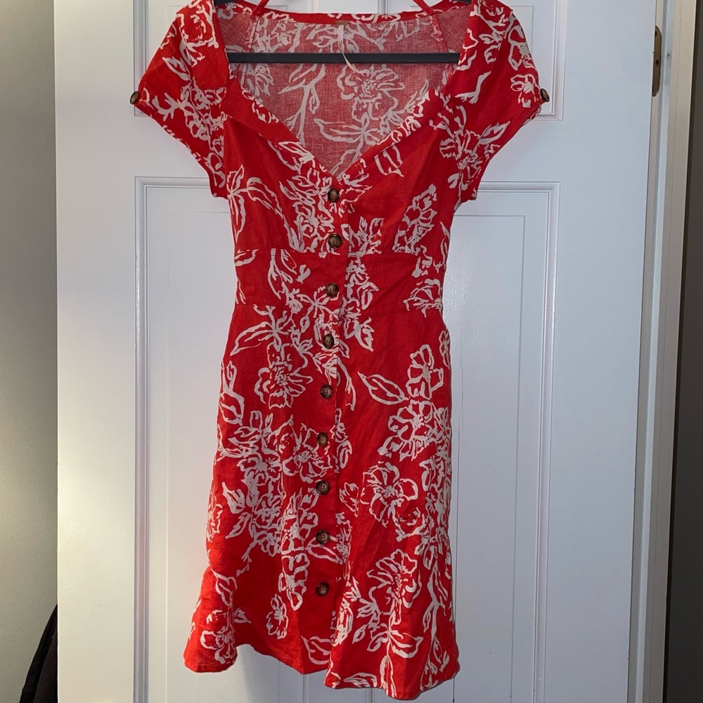 Flowery Free People Dress